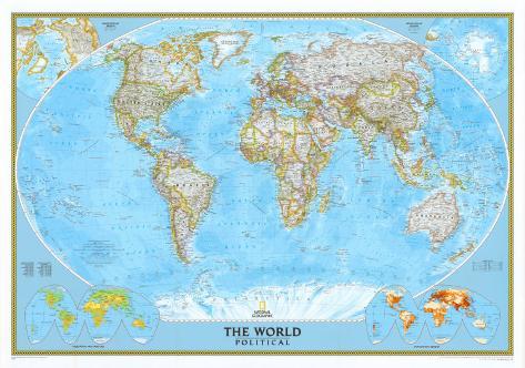 Environment Political Map picture regarding World Political Map Printable identified as Entire world Political Map